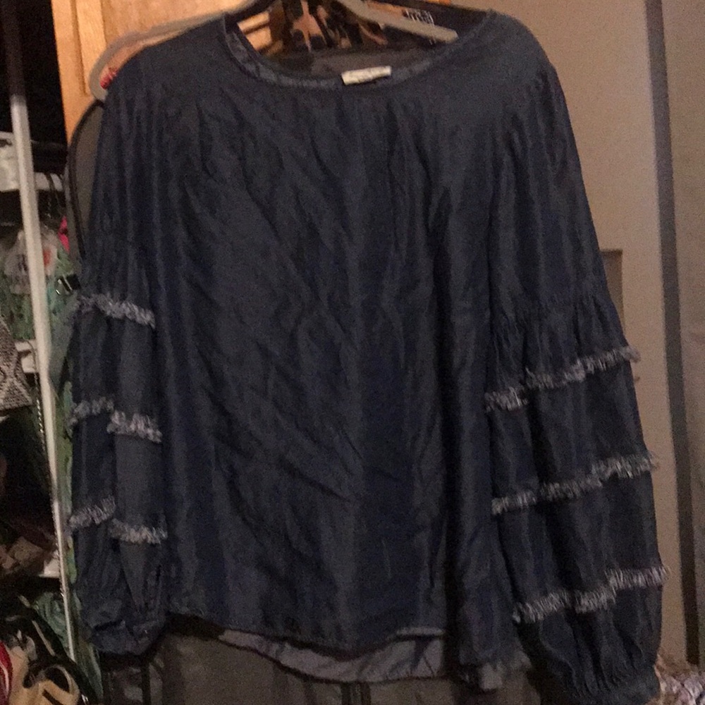Denim top